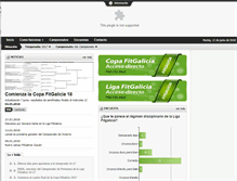Tablet Screenshot of fitgalicia.com